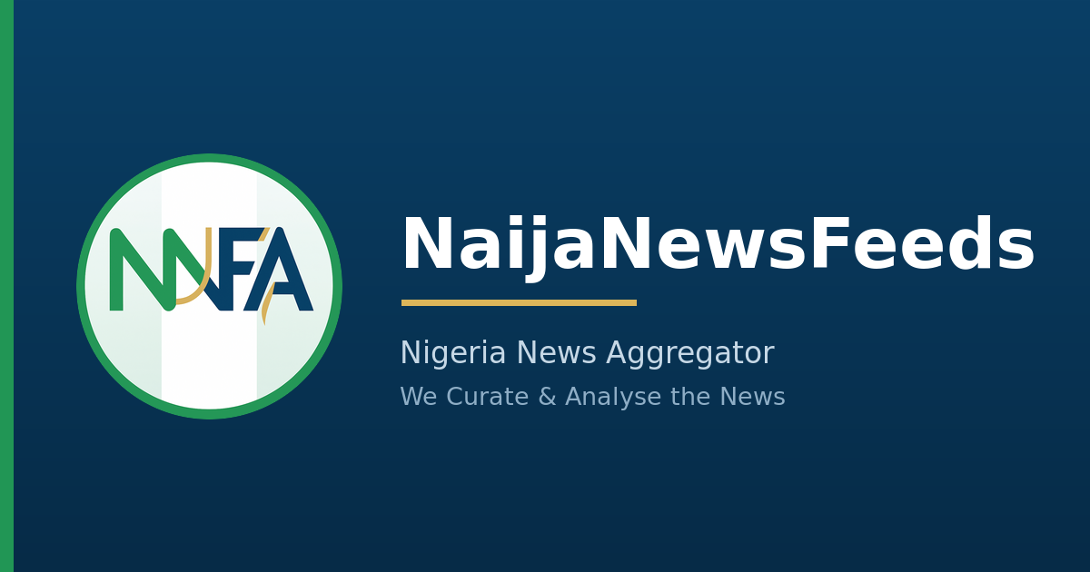 NaijaNewsFeeds logo — Nigeria news aggregator, we curate and analyse the news